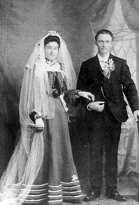 Sunderlage family wedding, ca. 1800s