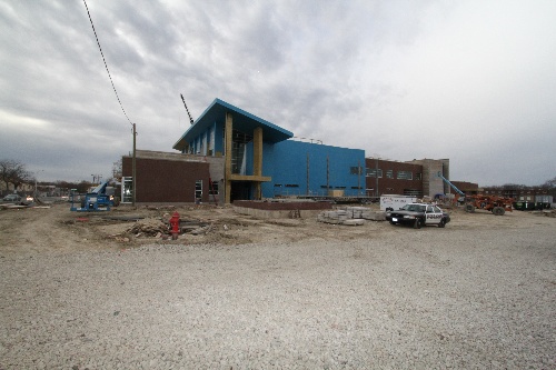 Police station still under construction