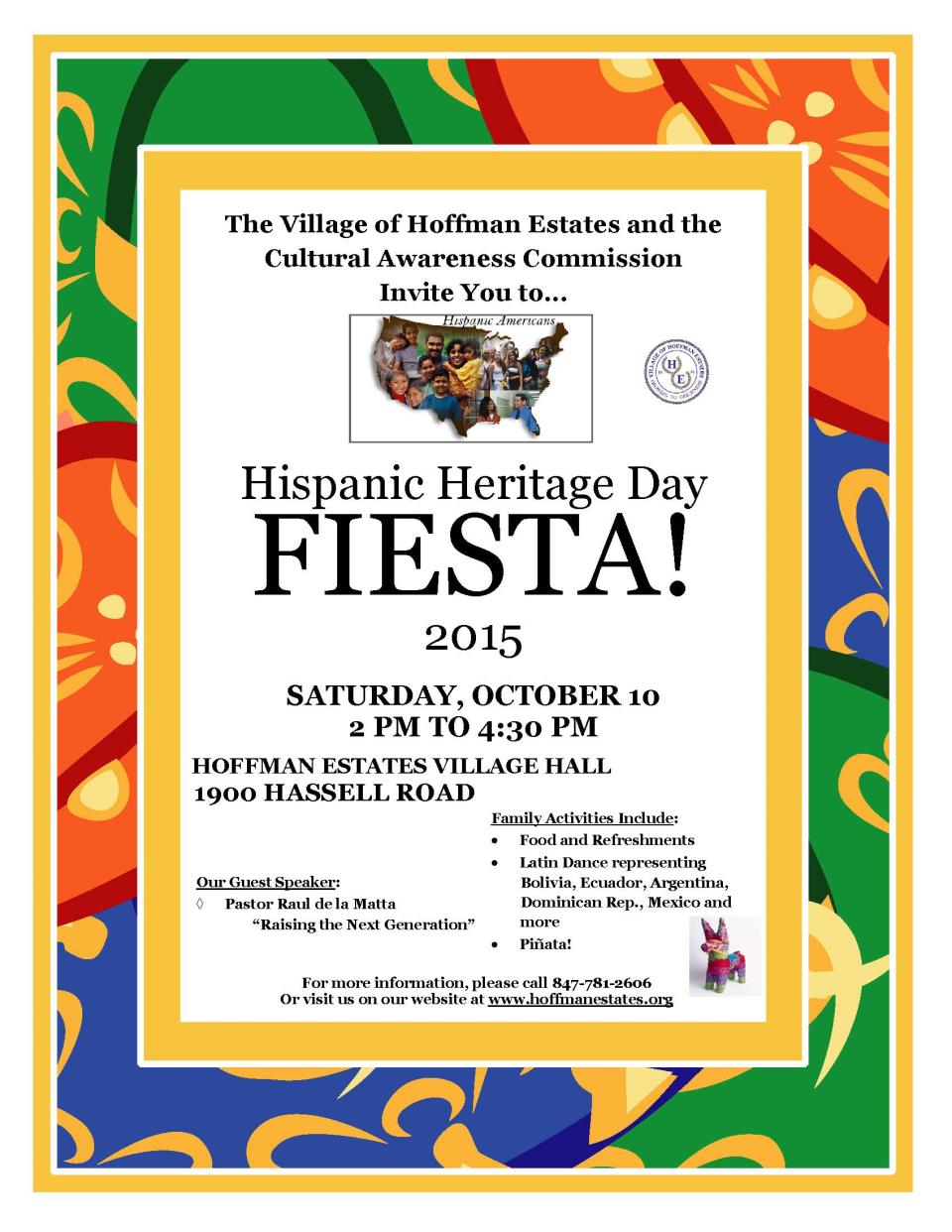 Hispanic Heritage 2015 Flyer English