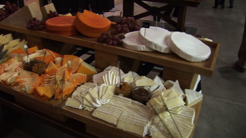 French Evening 2016 Cheese table