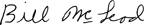 William D. McLeod signature