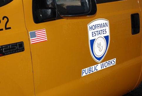 PW truck logo