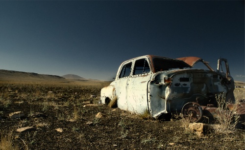 abandoned auto