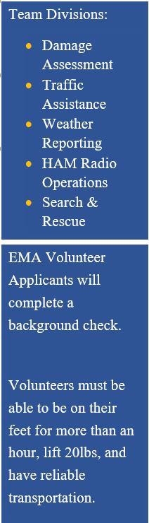 EMA VOLUNTEER 1