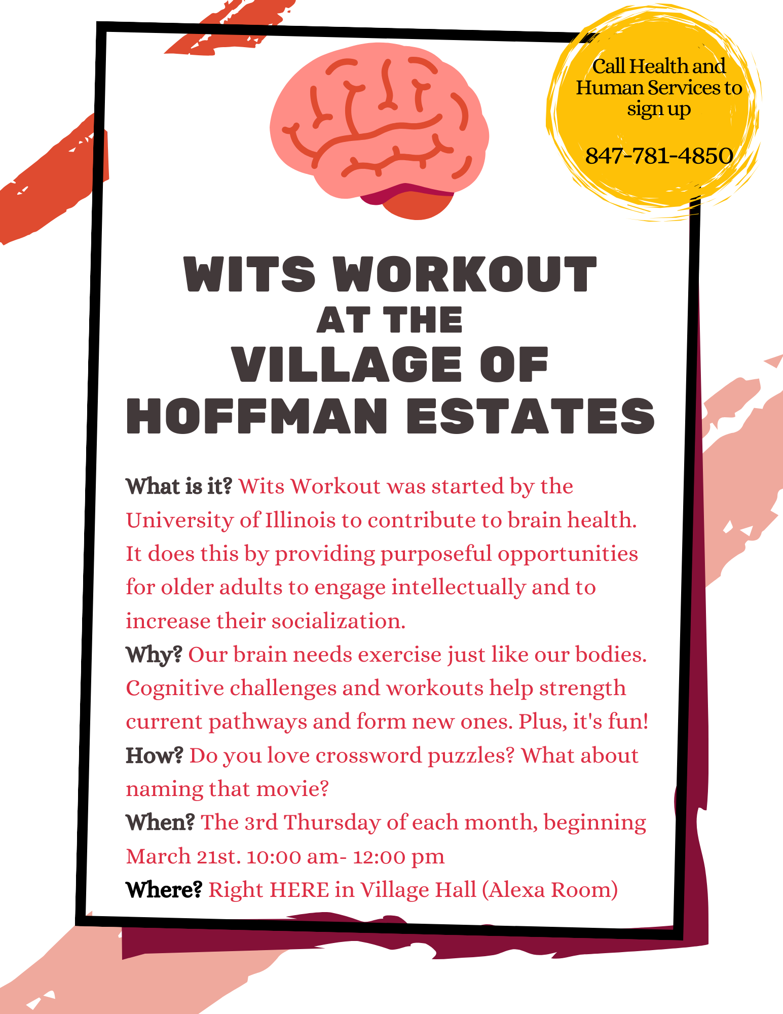 WITS WORKOUT IS HERE 2024