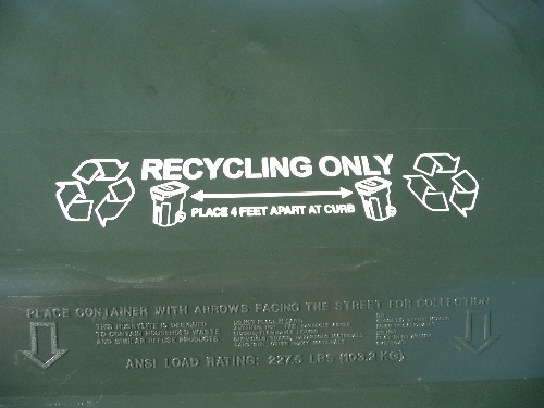 Recycling Cart Lid